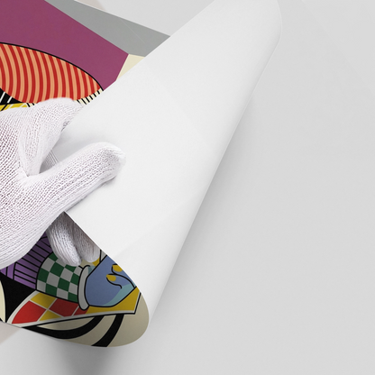 Geometric Woman Figural - Poster