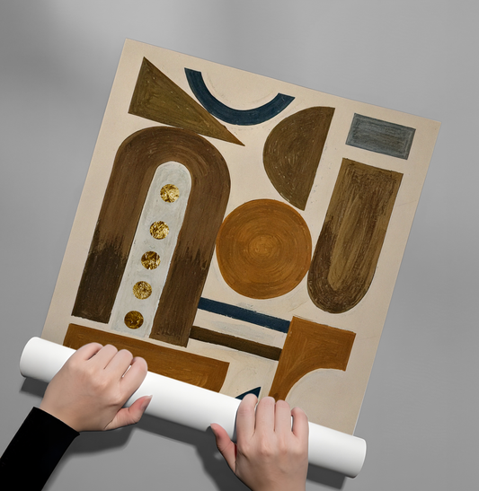 Desert Forms - Poster