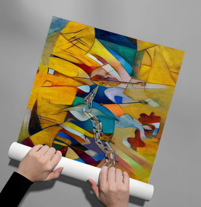 Melodic Geometry - Poster
