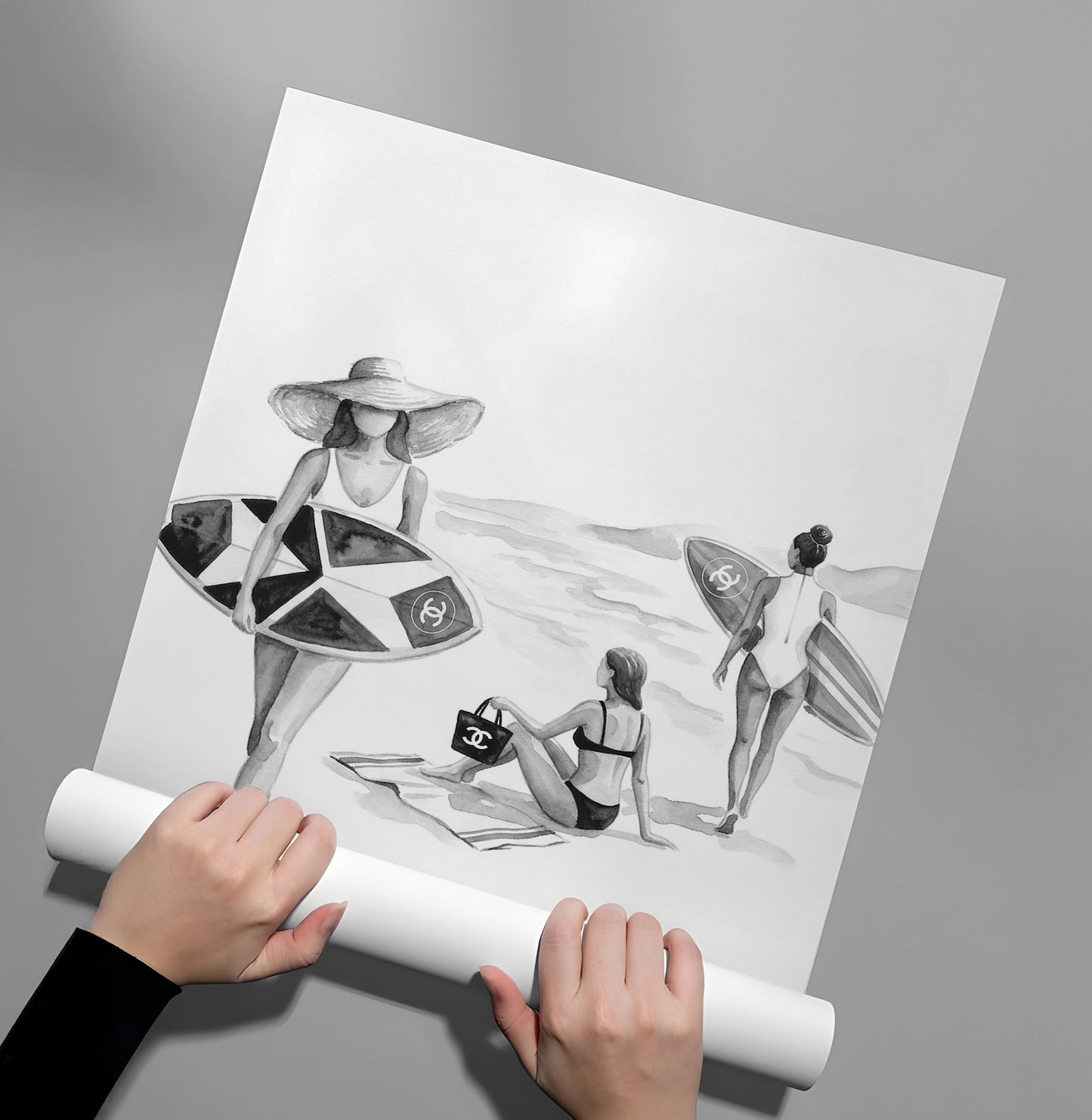 2Vogue on the Waves - Poster