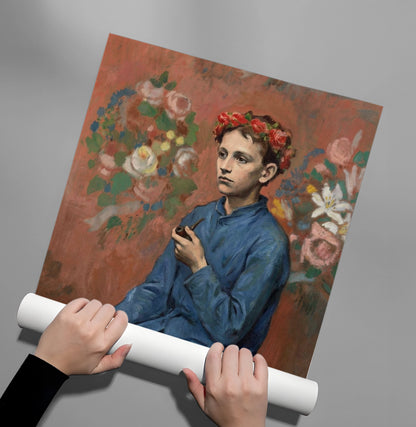 Picasso Boy with a Pipe - Poster