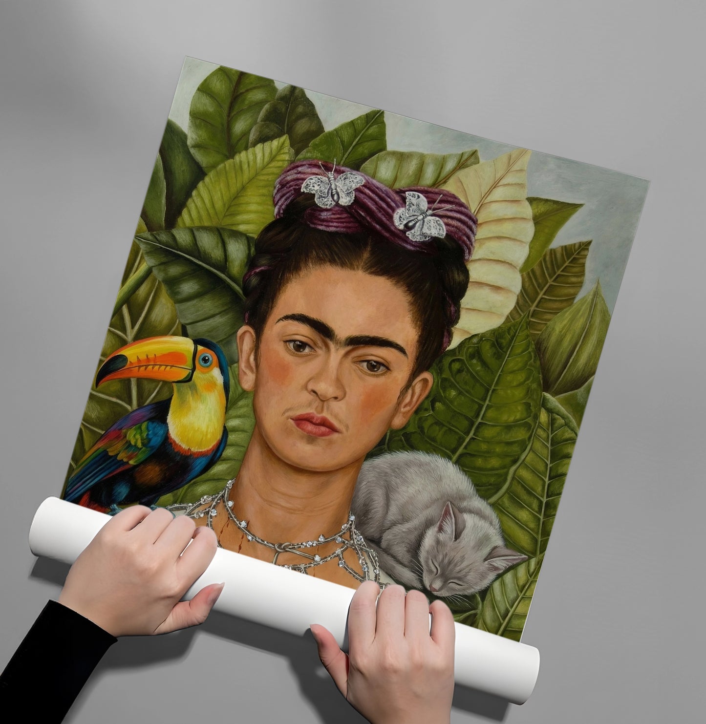 2Frida Kahlo Modern Tribute - Poster
