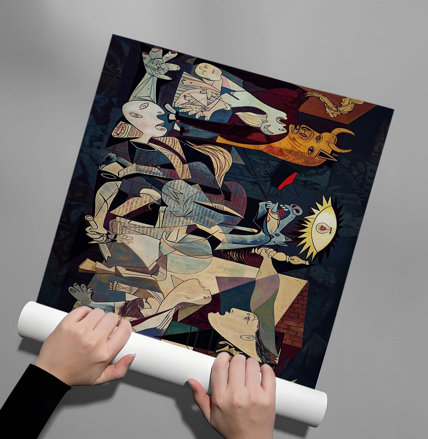 2Guernica Colorized - Poster