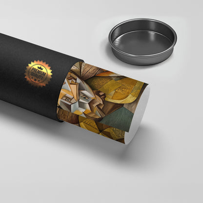 Melodic Cubist Portrait - Poster