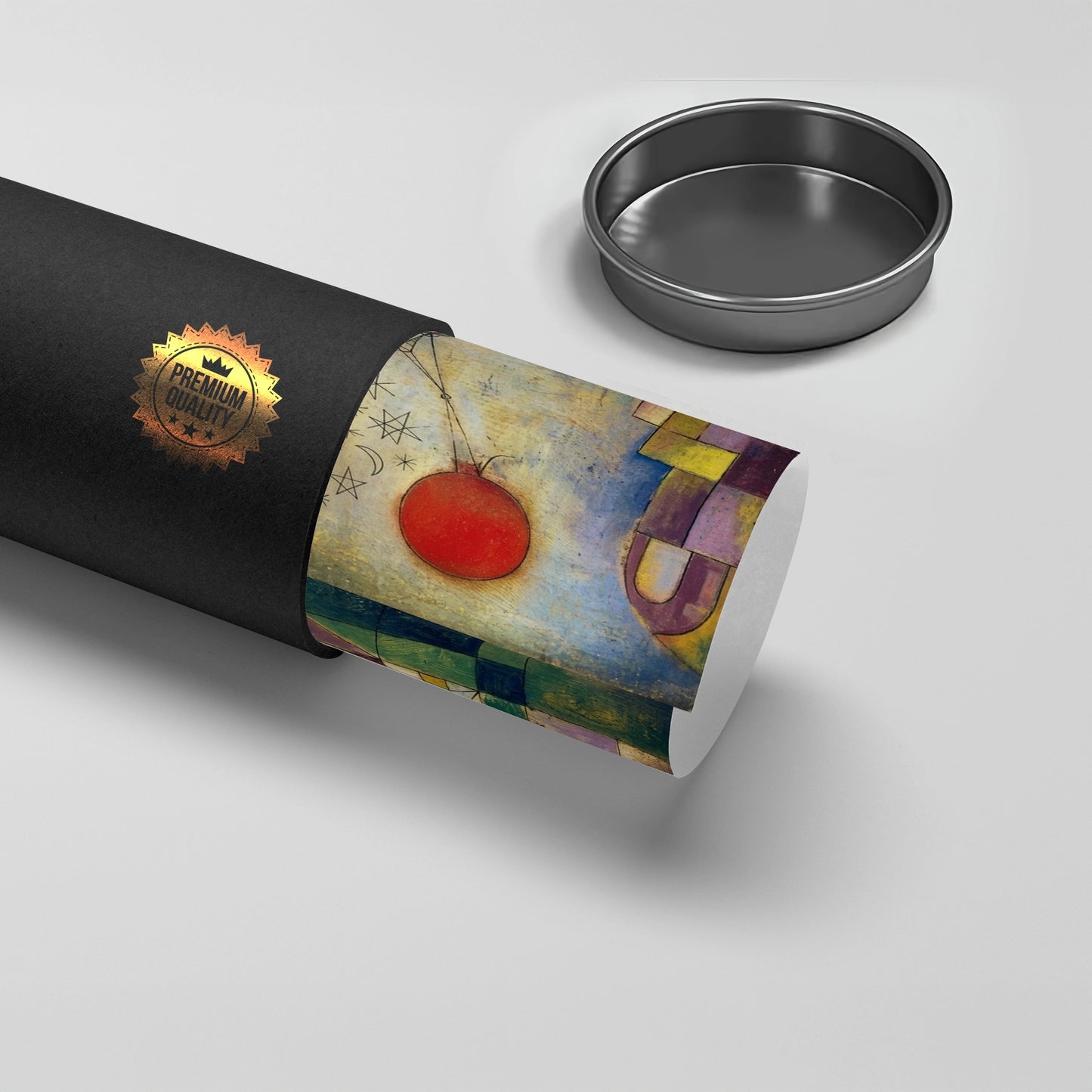 2Surreal Geometric Landscape - Poster