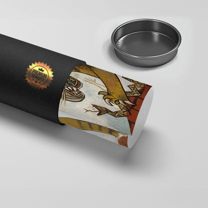 Abstract Tiger Hunt - Poster