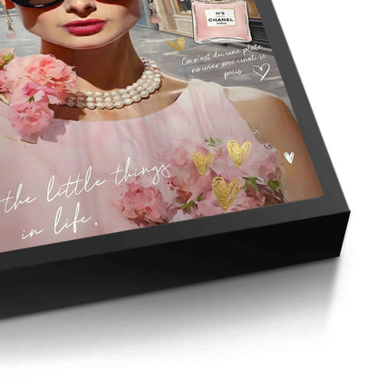 Paris Chic Audrey Hepburn - Fine Art