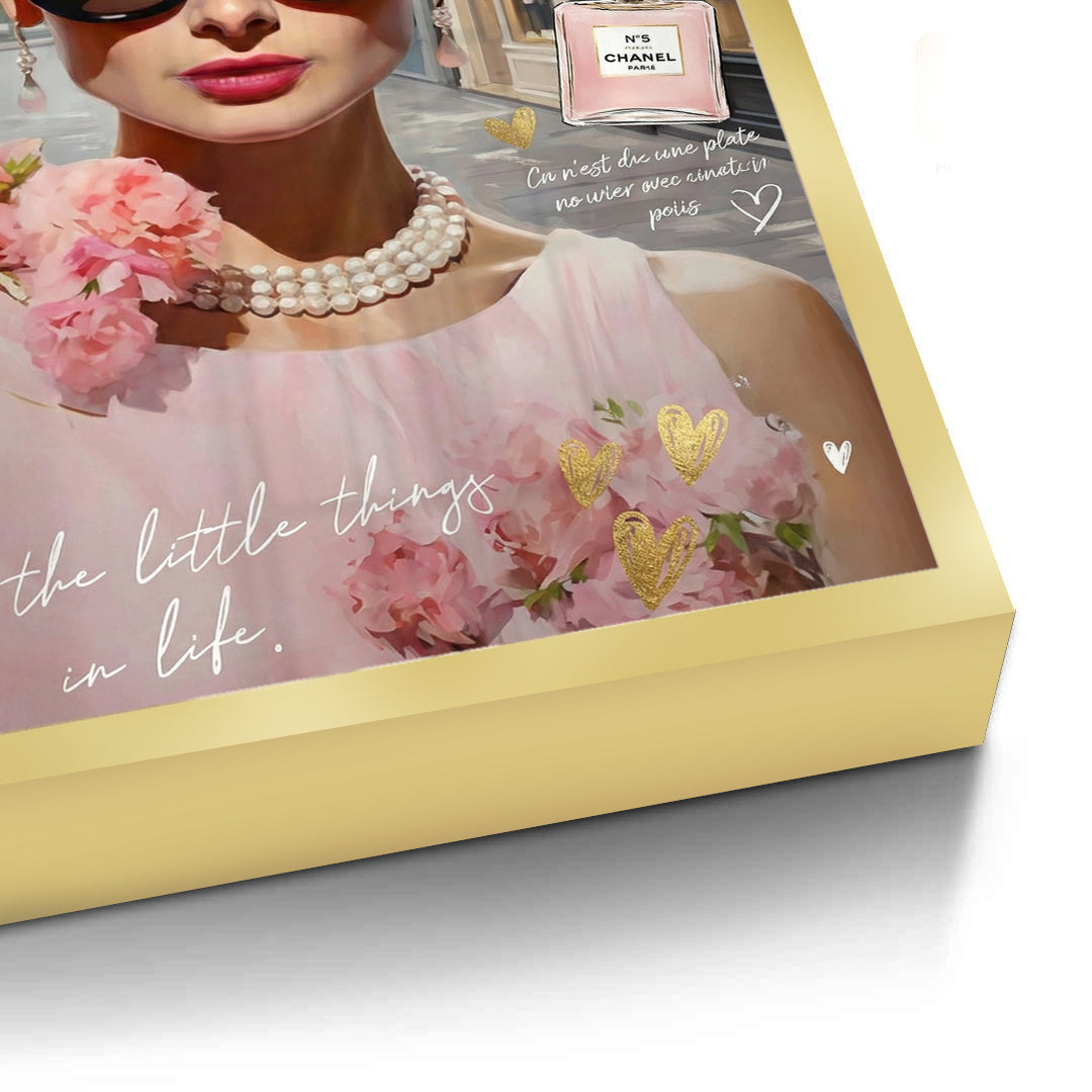 2Paris Chic Audrey Hepburn - Fine Art