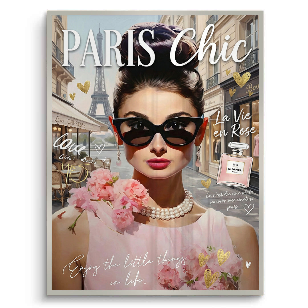 2Paris Chic Audrey Hepburn - Fine Art