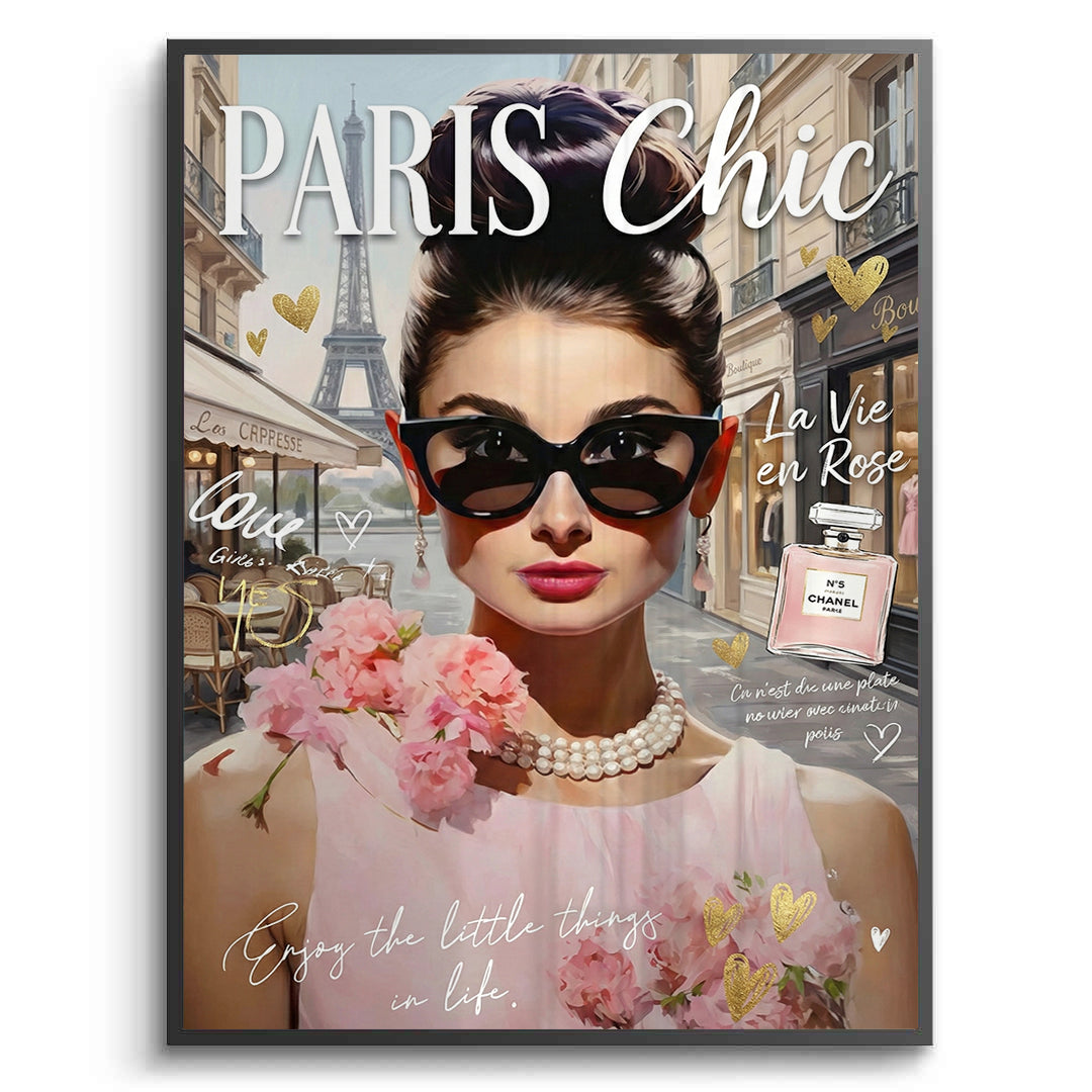 2Paris Chic Audrey Hepburn - Fine Art
