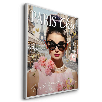Paris Chic Audrey Hepburn - Fine Art