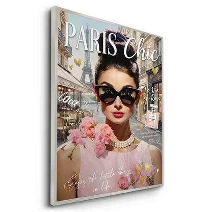 Paris Chic Audrey Hepburn - Fine Art