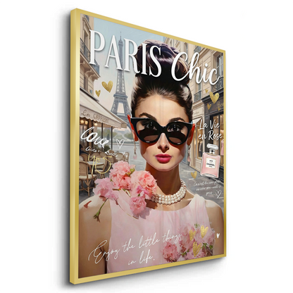 Paris Chic Audrey Hepburn - Fine Art