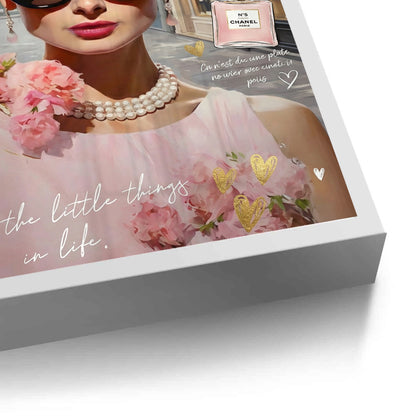 Paris Chic Audrey Hepburn - Fine Art