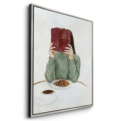 Parisian Morning Watercolor - Canvas