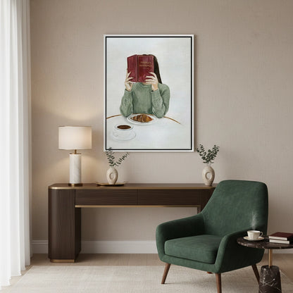 Parisian Morning Watercolor - Canvas