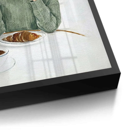 Parisian Morning Watercolor - Fine Art