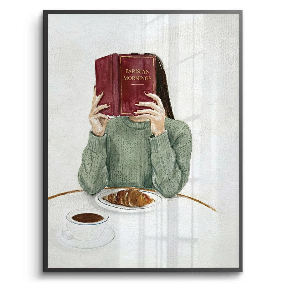 2Parisian Morning Watercolor - Fine Art