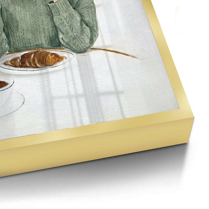 Parisian Morning Watercolor - Fine Art