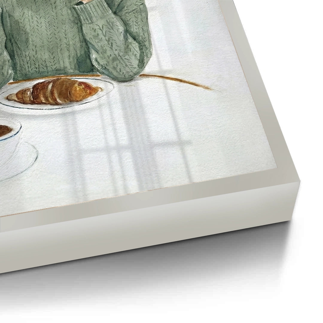 2Parisian Morning Watercolor - Fine Art