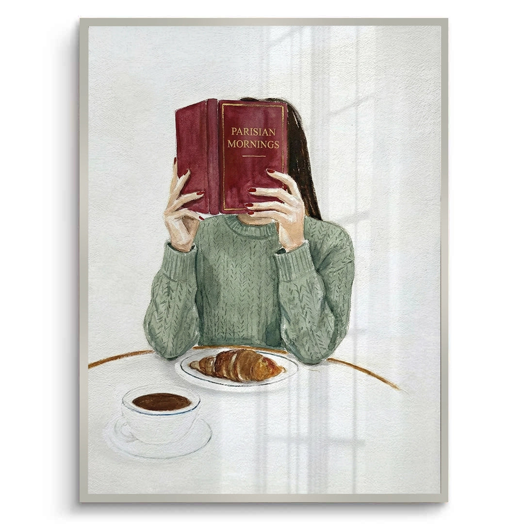 2Parisian Morning Watercolor - Fine Art