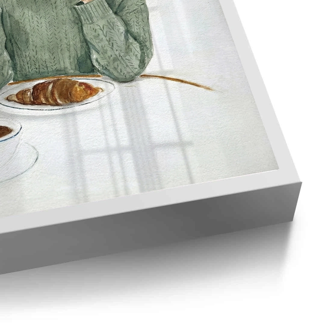 2Parisian Morning Watercolor - Fine Art