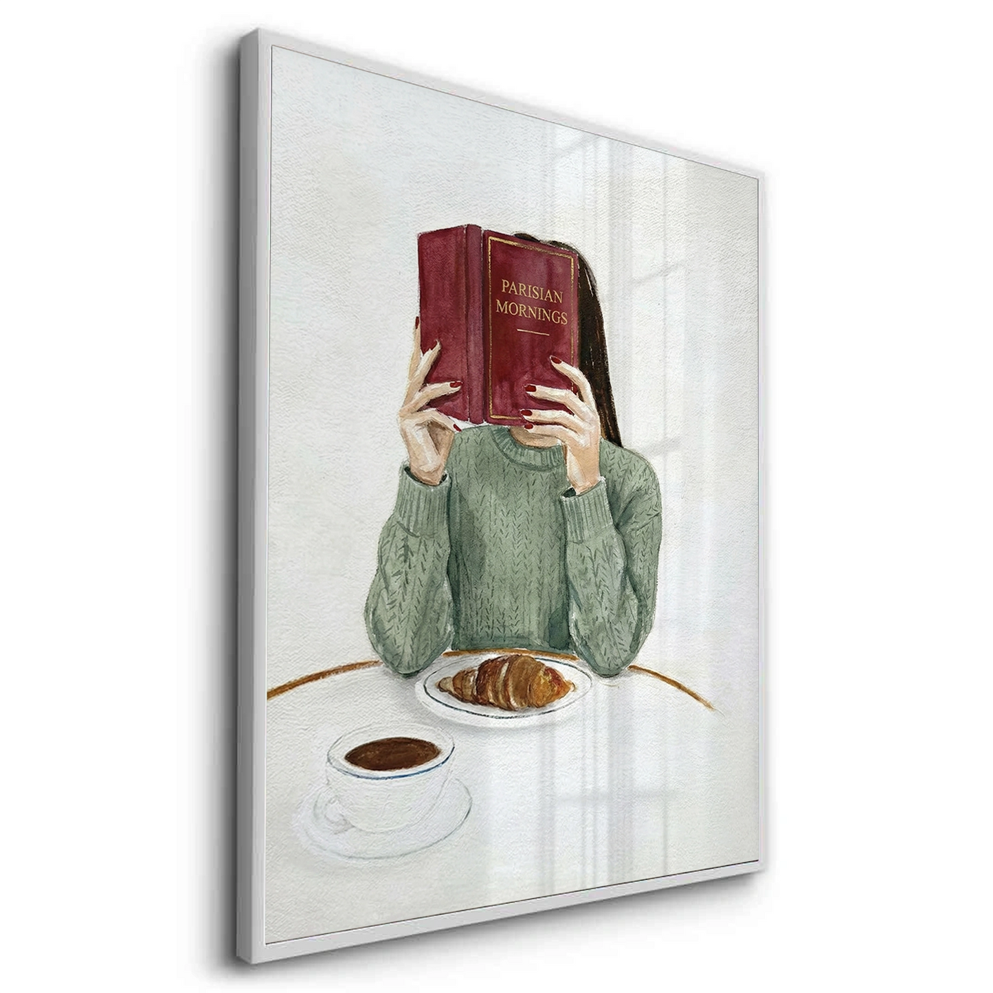 2Parisian Morning Watercolor - Fine Art