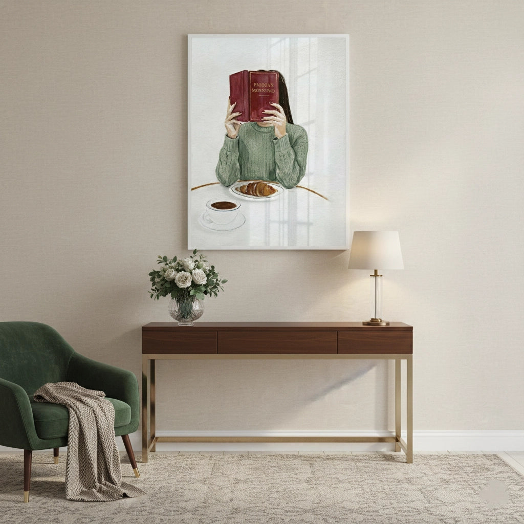 2Parisian Morning Watercolor - Fine Art