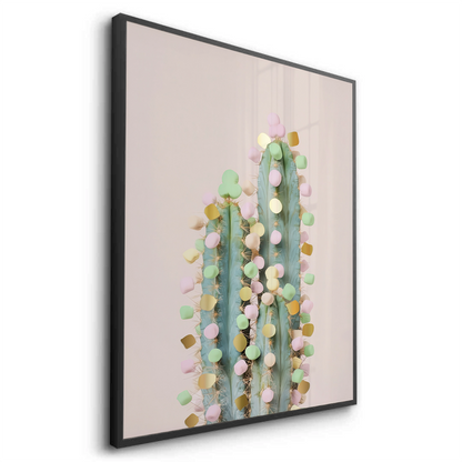 Pastel Cactus - Fine Art