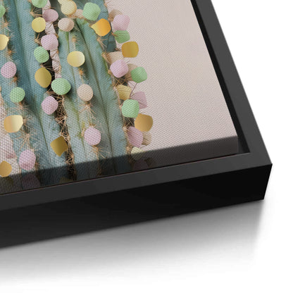 Pastel Cactus - Canvas