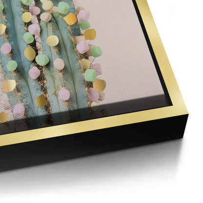 Pastel Cactus - Canvas