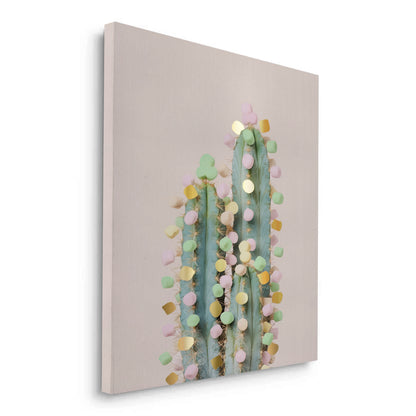Pastel Cactus - Canvas