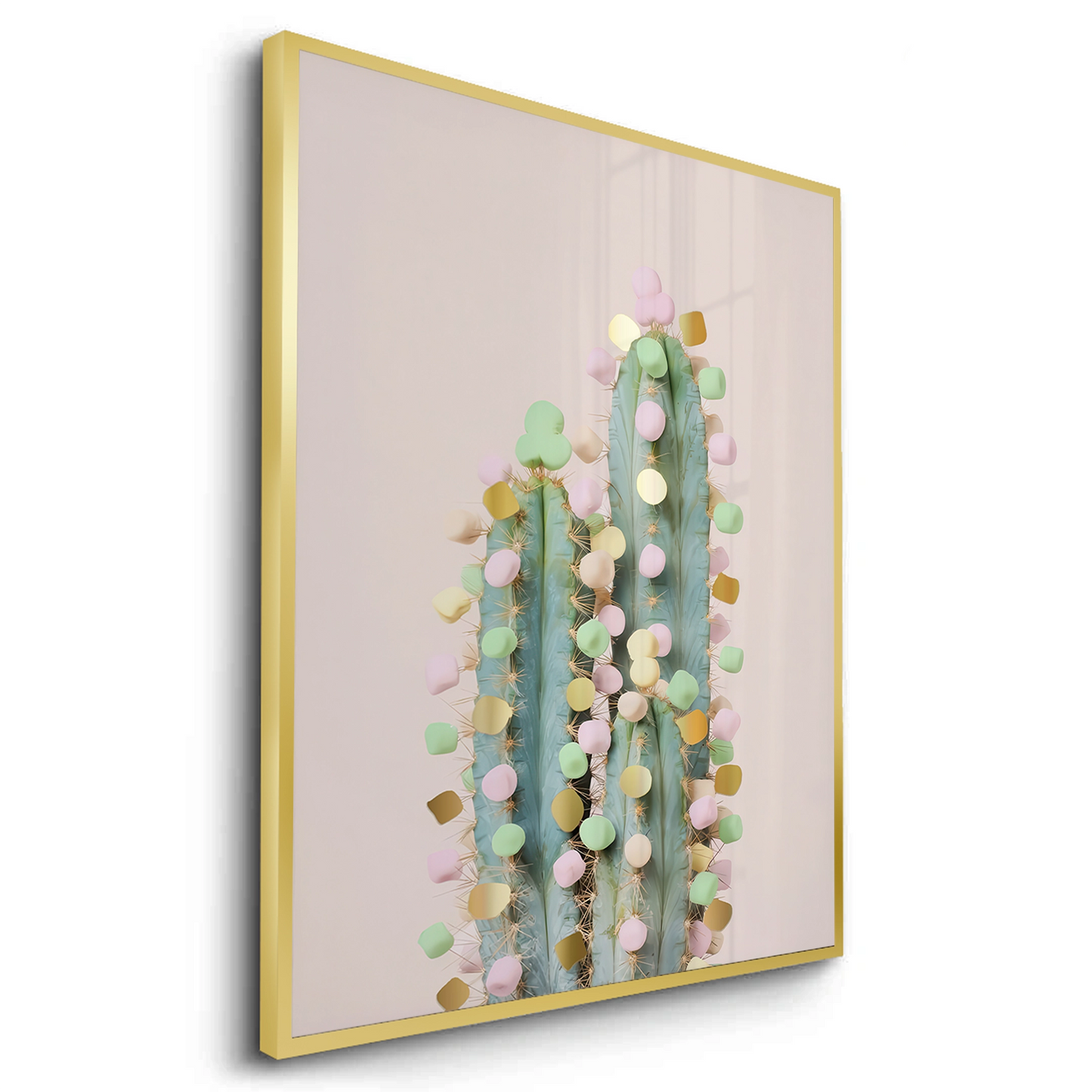 2Pastel Cactus - Fine Art