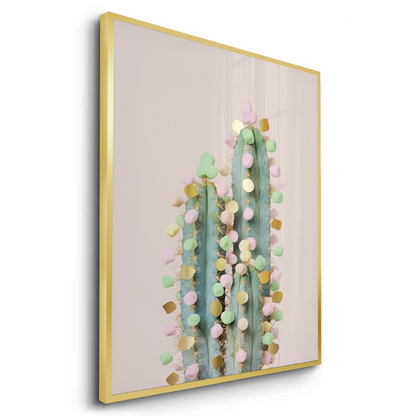 Pastel Cactus - Fine Art