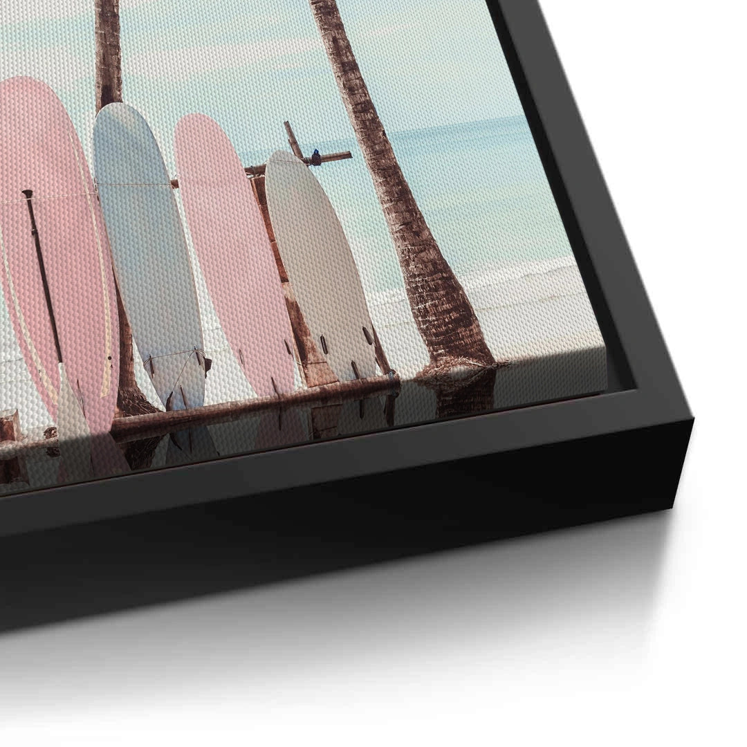 2Pastel Surfboards  - Canvas