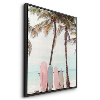 Pastel Surfboards  - Canvas