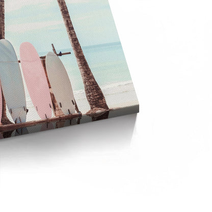Pastel Surfboards  - Canvas