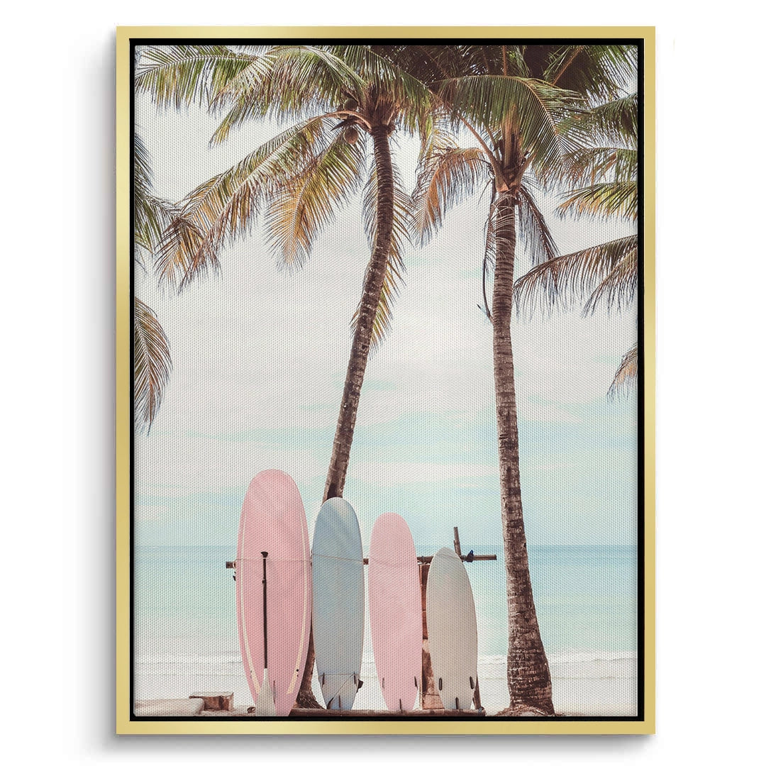 2Pastel Surfboards  - Canvas