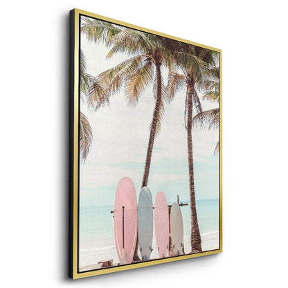 Pastel Surfboards  - Canvas