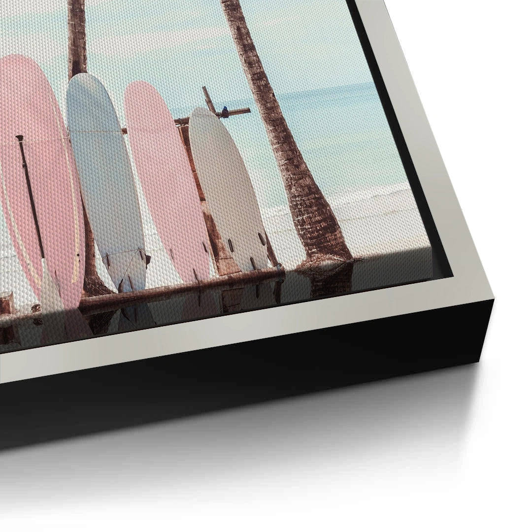2Pastel Surfboards  - Canvas