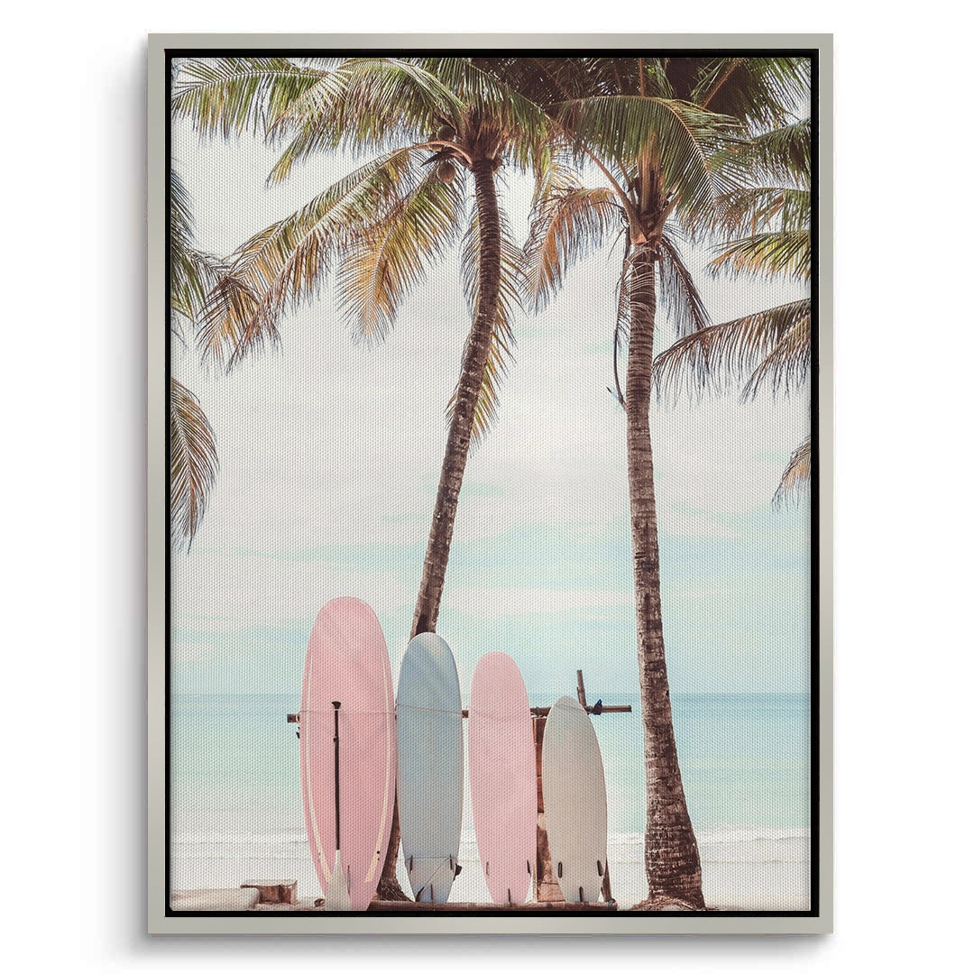 2Pastel Surfboards  - Canvas