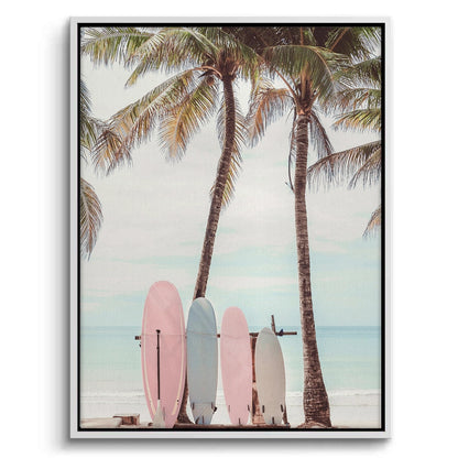 Pastel Surfboards  - Canvas