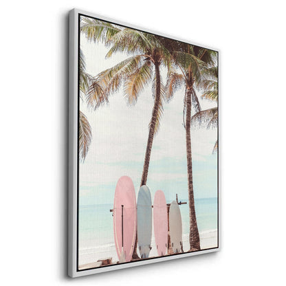 Pastel Surfboards  - Canvas