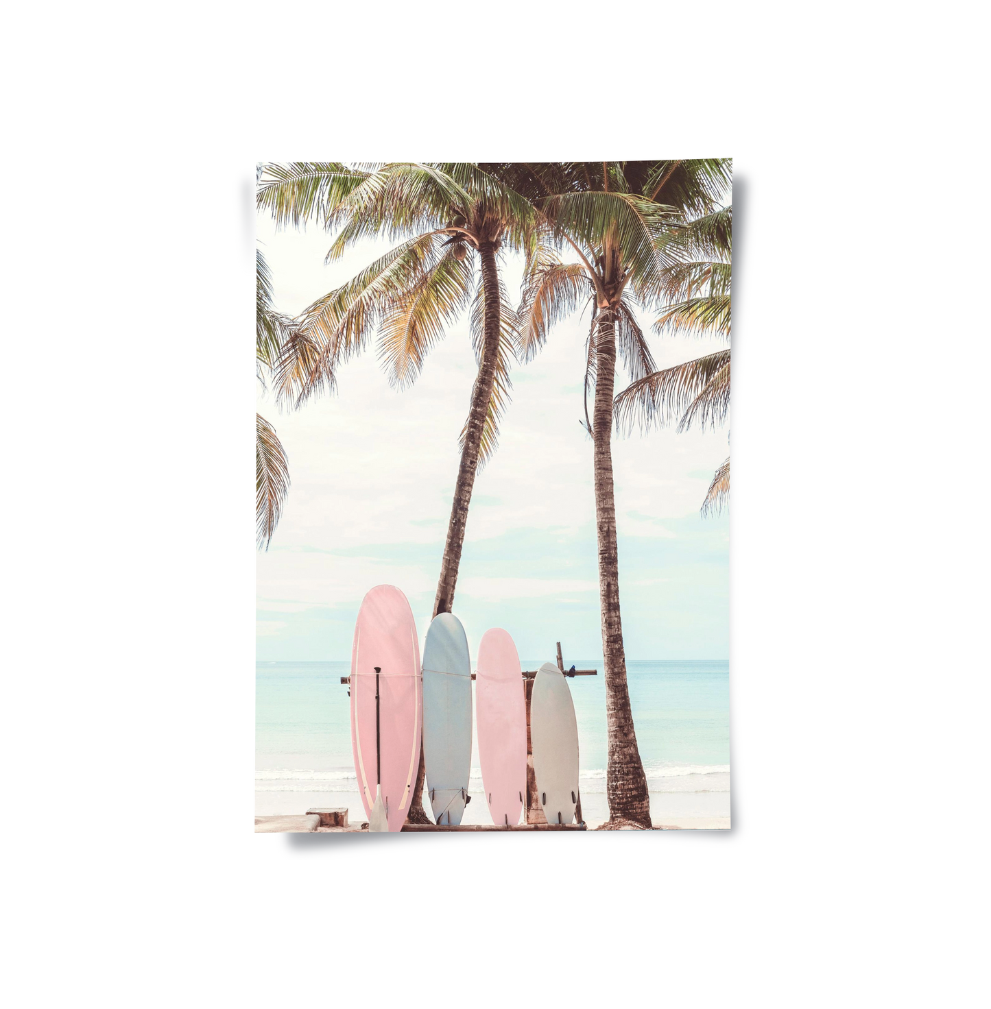 2Pastel Surfboards - Poster
