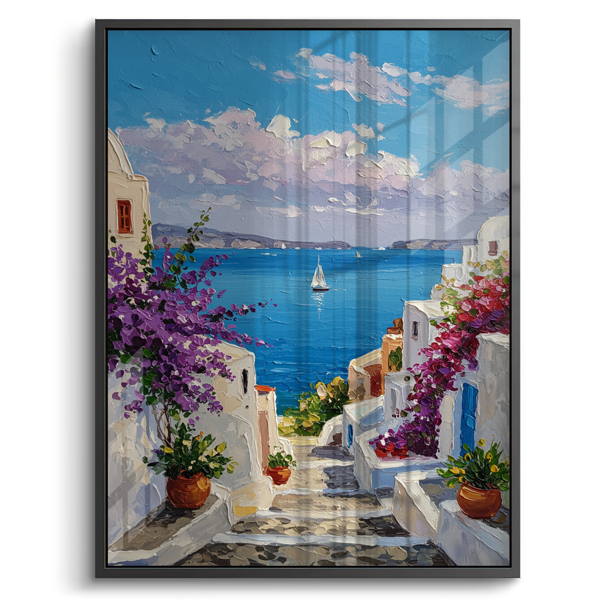 Pathway to Paradise - Acrylic - Jasmineart.ae