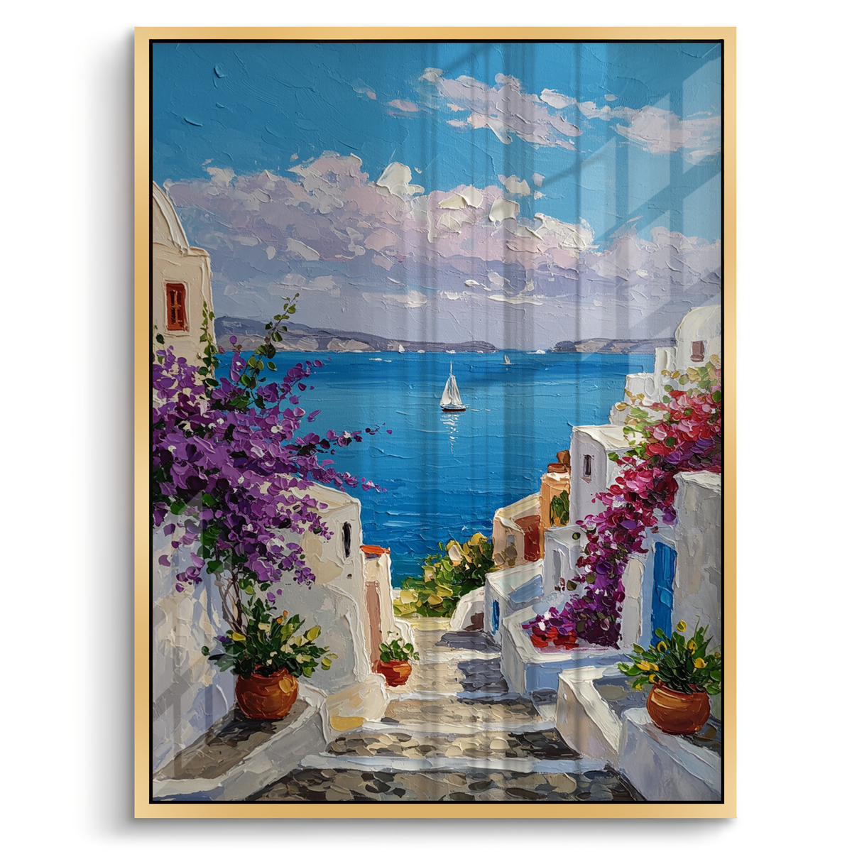 Pathway to Paradise - Acrylic - Jasmineart.ae