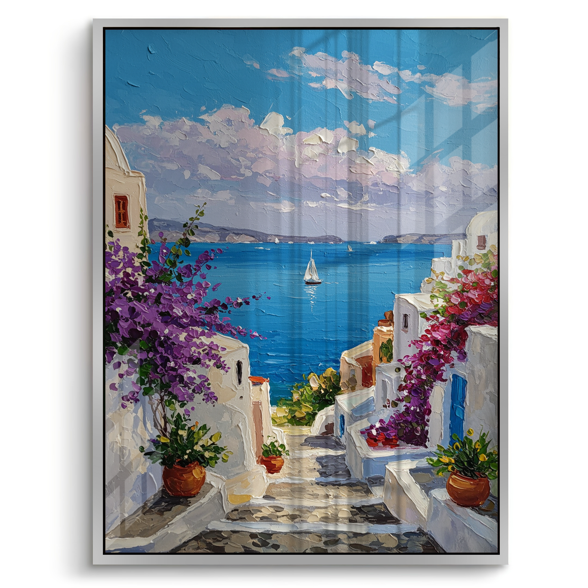 Pathway to Paradise - Acrylic - Jasmineart.ae