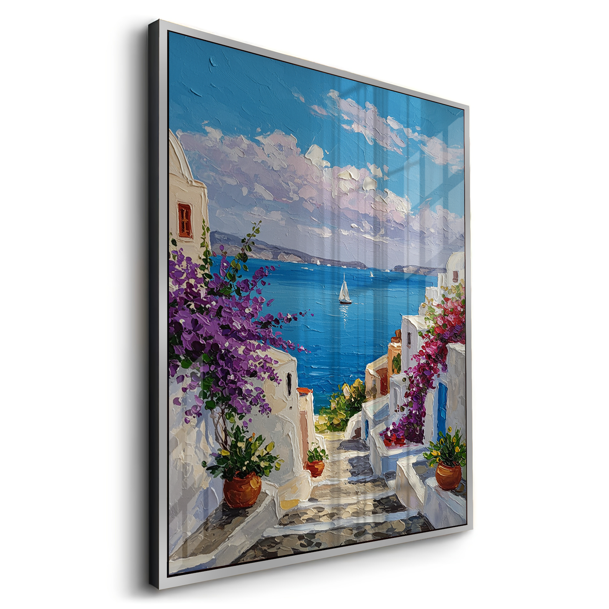 Pathway to Paradise - Acrylic - Jasmineart.ae