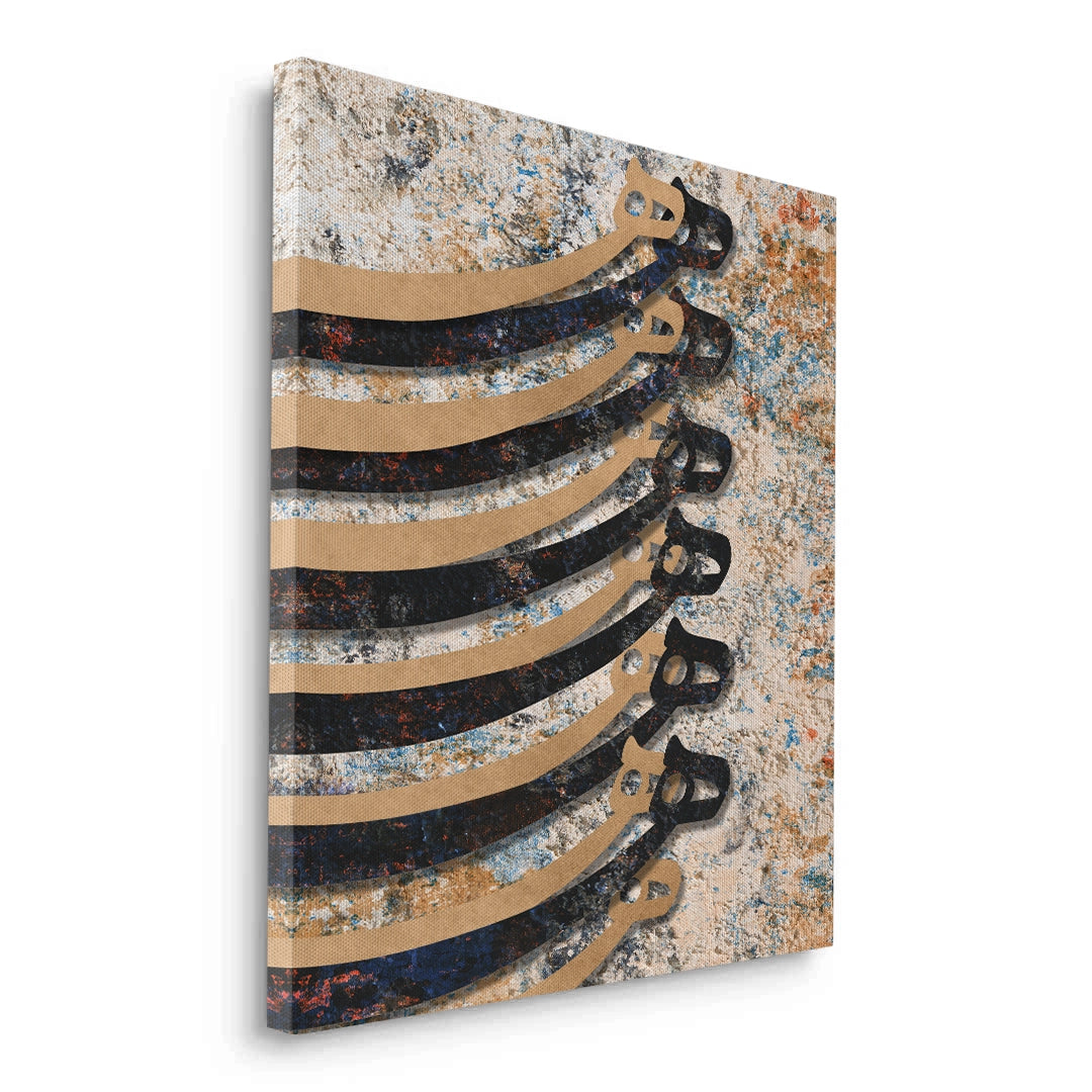 2Patina & Calligraphy - Canvas