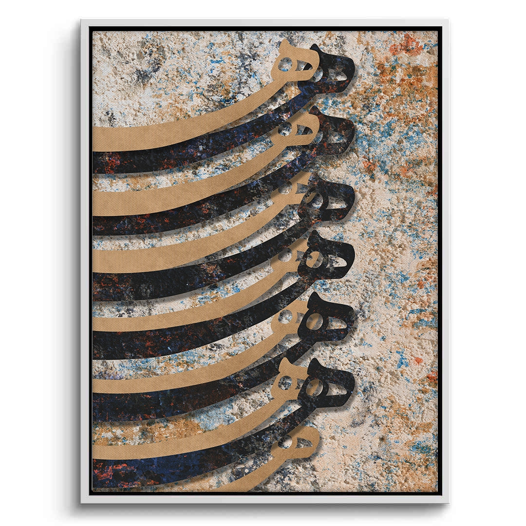 2Patina & Calligraphy - Canvas